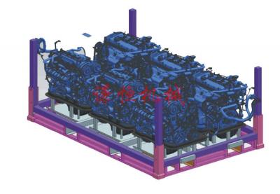 發(fā)動機料架